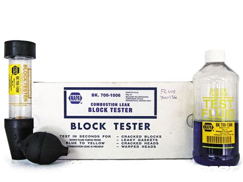 combustion gas tester napa|napa block tester fluid.